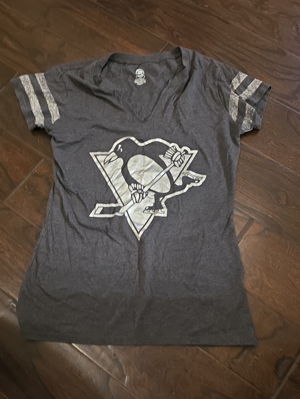 NHL Black Printed Interior Tag Tee